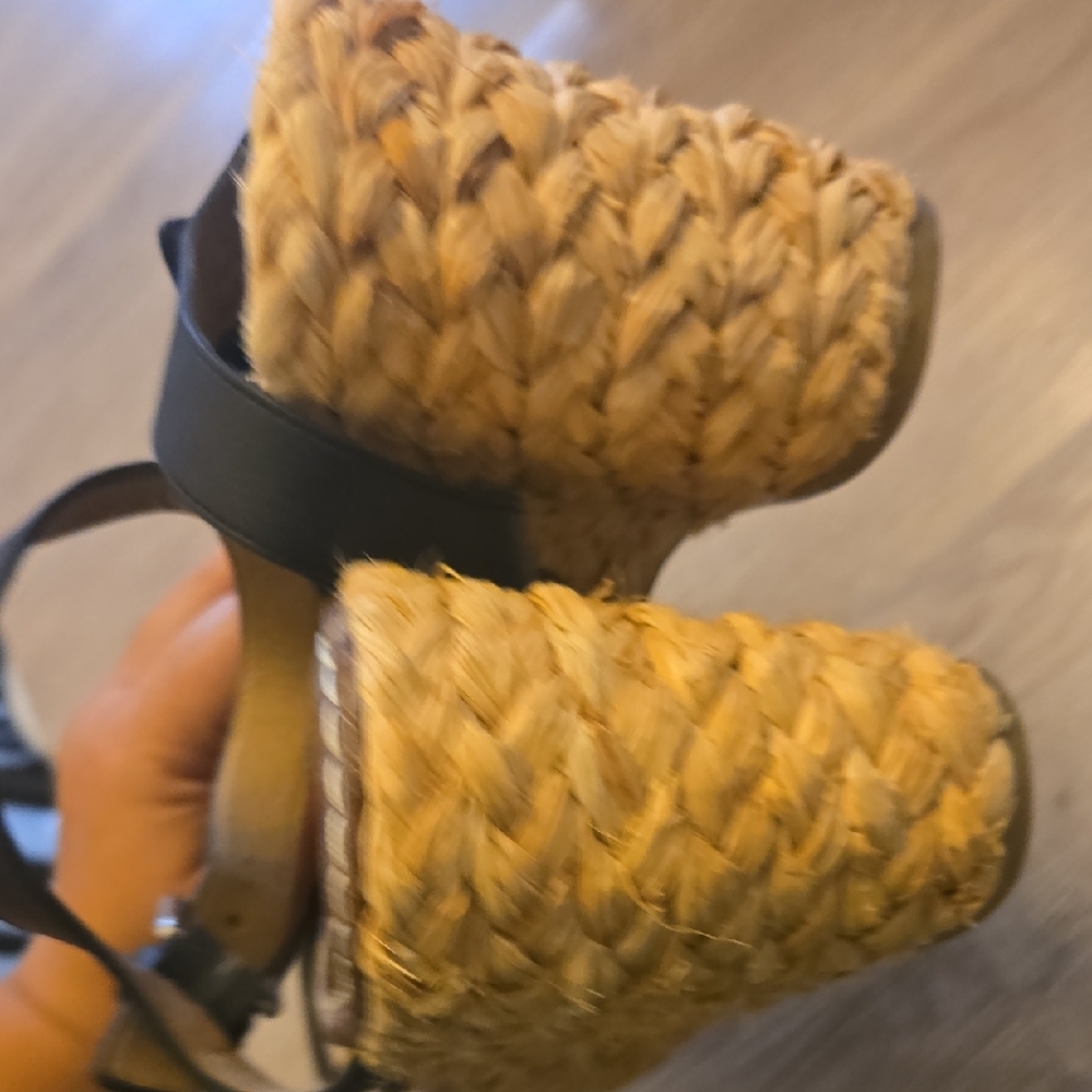 Sam Edelman Black Espadrille Sandals - Picture 3 of 7